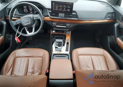 2021 Audi Q5 Premium Plus из США, поврежденный, VIN WA1BAAFY2M2097845